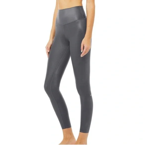 ALO Yoga | Pants & Jumpsuits | Alo Gray Grey Anthracite Leggings S